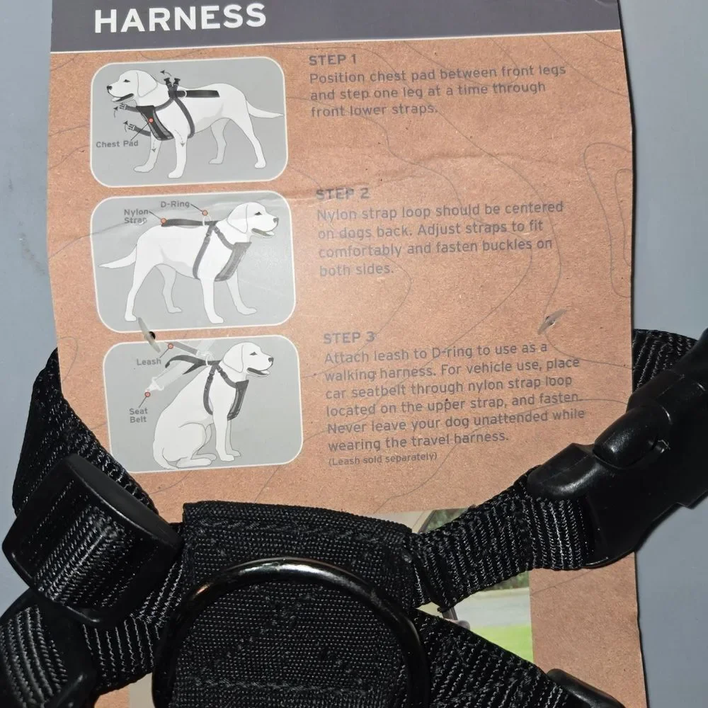 Eddie Bauer Black Dog Harness